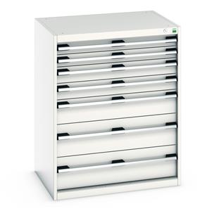 Bott100% extension Drawer units 800 x 650 for Labs and Test facilities Bott Cubio 7 Drawer Cabinet 800W x 650D x 1000mmH